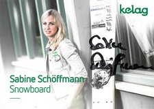 Original unterschriebene Autogrammkarte SABINE SCH&Ouml;FFMANN Snowboard &Ouml;STERREICH