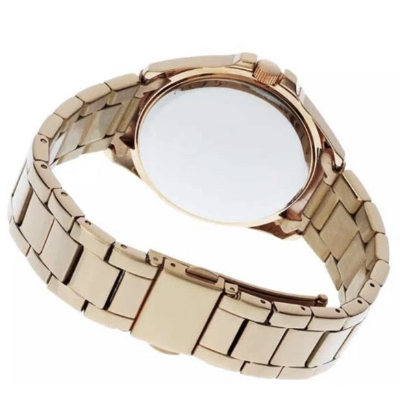 Reloj Accurist de acero inoxidable chapado en oro rosa para dama Foto 4 de 4