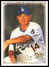 2008 Upper Deck Masterpieces #43 Chin-Lung Hu Framed Black