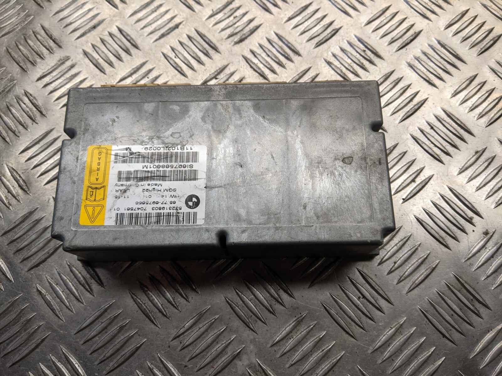 BMW Steuergerät Airbagsteuergerät Airbagmodul 6975686 online 