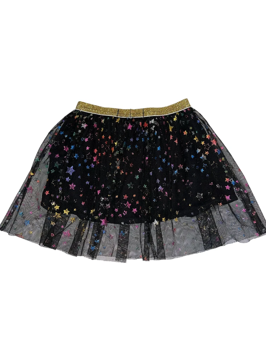 Black glitter top tutu skirt