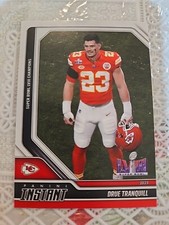 2023 2024 Panini Instant Chiefs Super Bowl LVIII Champions #33 Drue Tranquill
