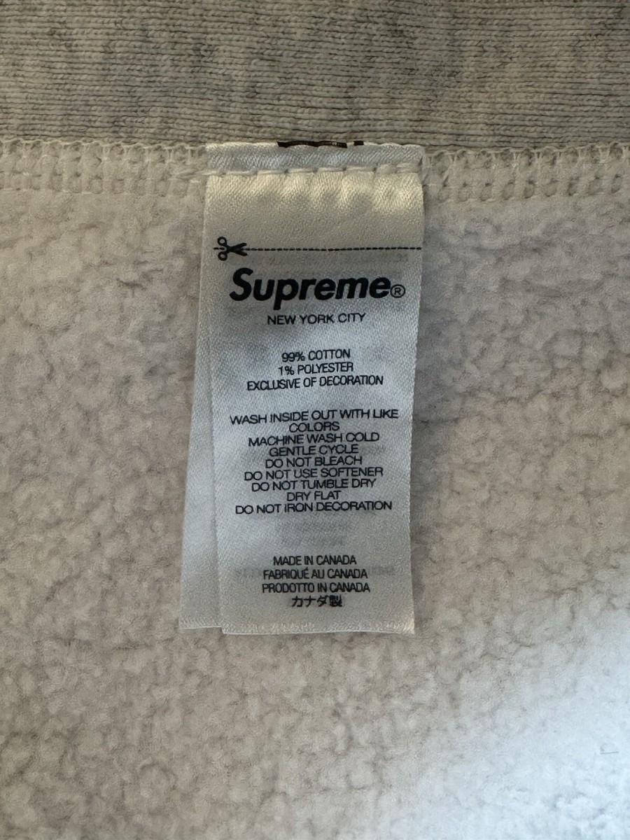 Supreme Cities Arc Crewneck - Ash Grey - US M | eBay