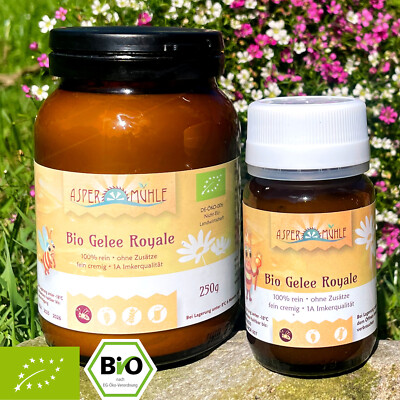 100% reines Bio Gelee Royal - 100g - 150g - 250g - 500g - 1kg