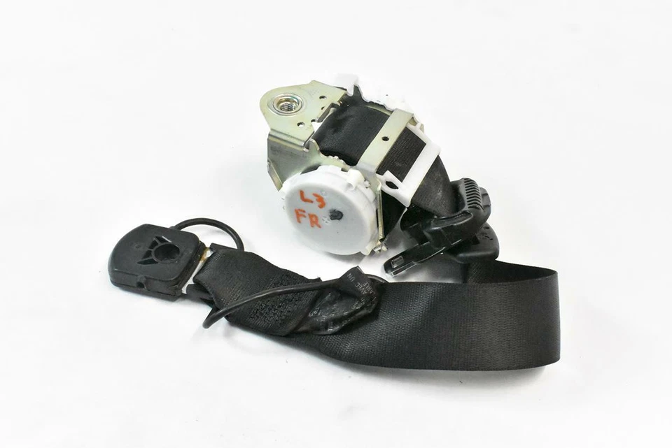 Cinturón de seguridad delantero Jaguar XF 2010-2015 NEGRO lado del pasajero 9X23-F611B08-BC Foto 3 de 4