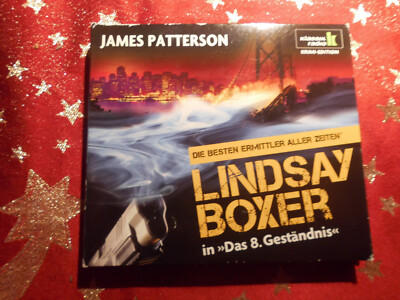 JAMES PATTERSON---LINDSAY BOXER---JULIA FISCHER---DAS 8 GESTÄNDNIS--- 6 CD SET