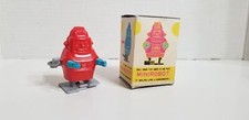 Vintage Hong Kong 3" Red Minirobot Franco American Novelty NIB Works Shelf G4