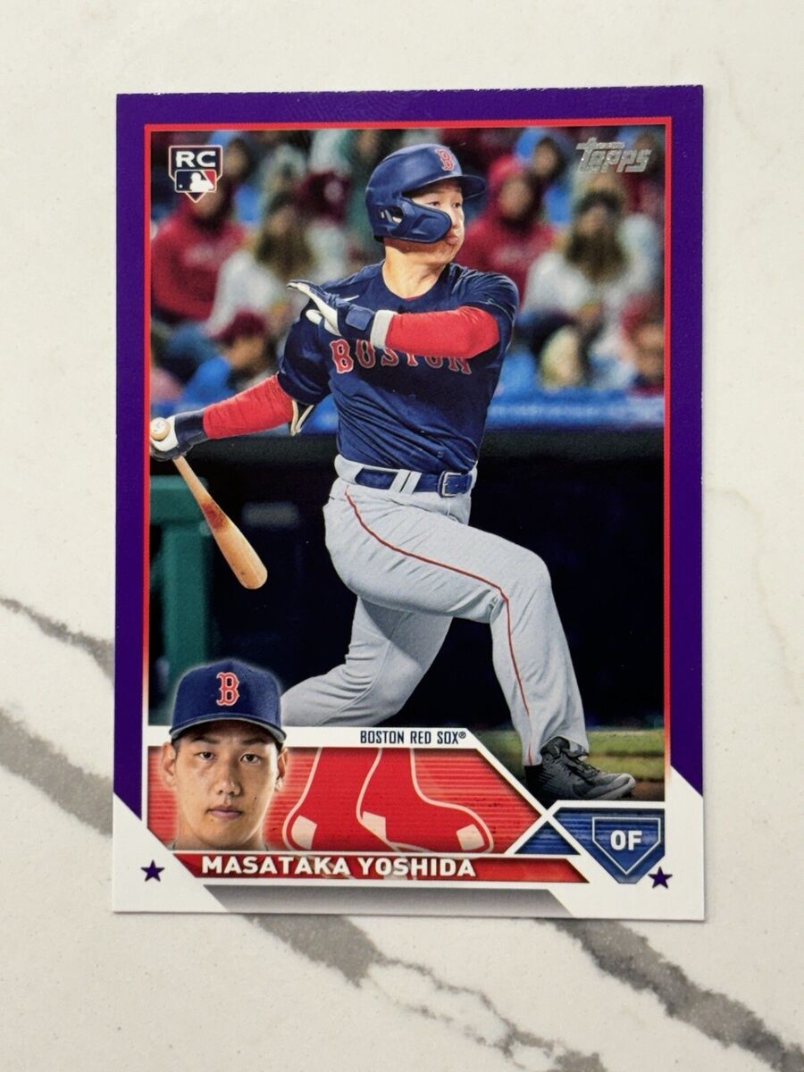 2023 Topps #471 Masataka Yoshida Purple Meijer Boston Red 2023 Topps #471 Masataka Yoshida Purple Meijer Boston Red
