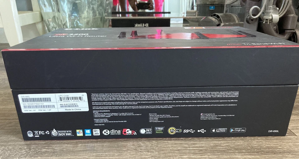 D-Link AC3200 Ultra Tri-Band Wi-Fi Router 6 High Performance Beamforming - Image 2 of 4