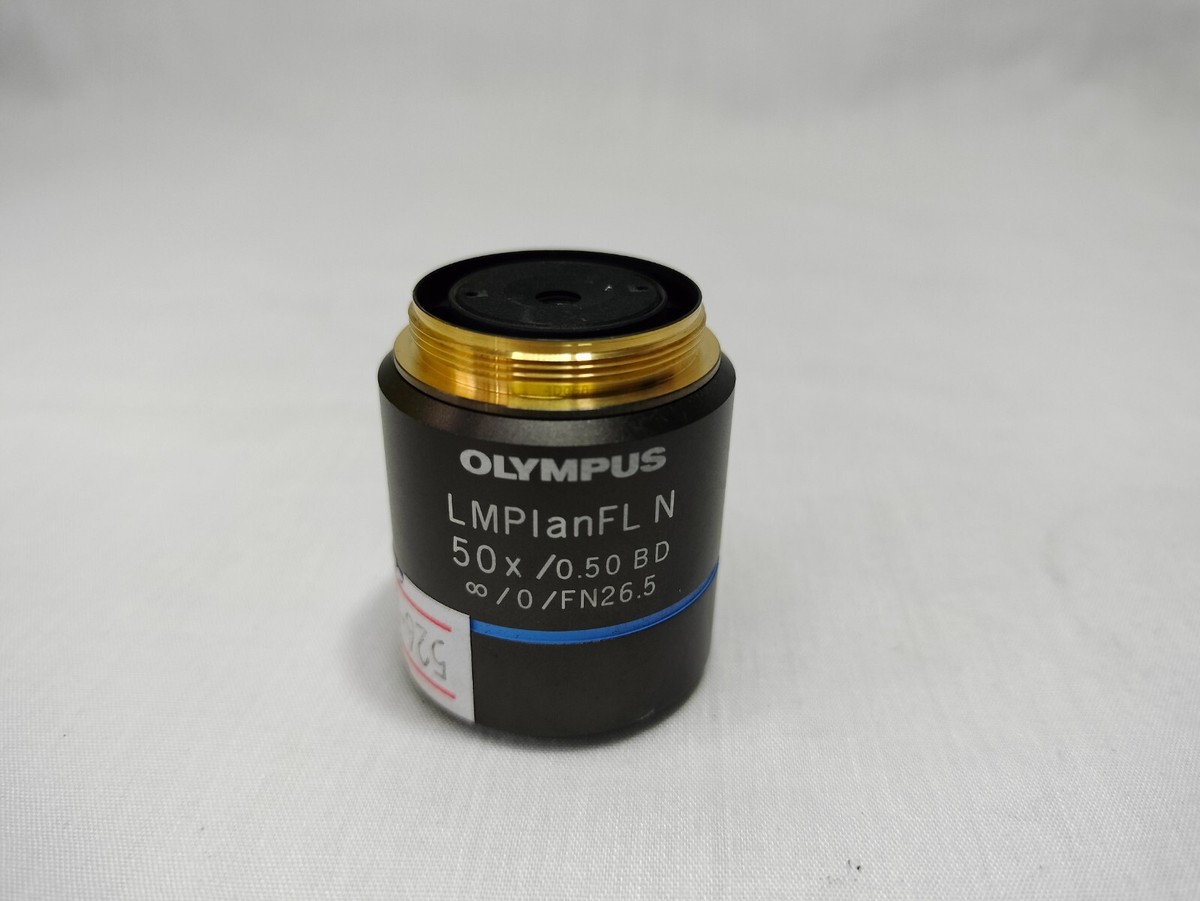 Olympus LMPlanFL N 50x /0.50 BD Microscope Objective Lens Olympus LMPlanFL N 50x /0.50 BD Microscope Objective Lens