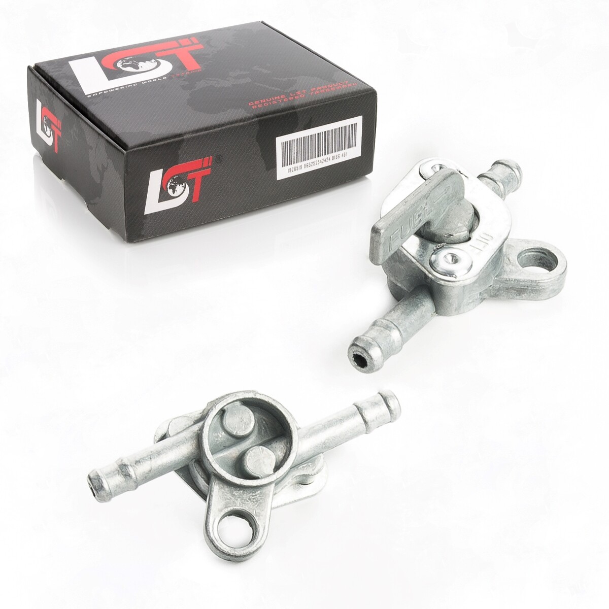 2x Universal Petrol Tap 6mm Inline Fuel Tank Switch for QUAD DIRT BIKE ATV