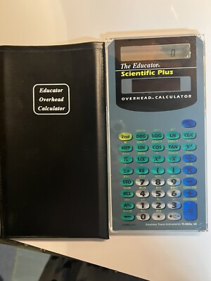 Stokes Publishing Co. The Educator Scientific Plus Overhead Calculator.