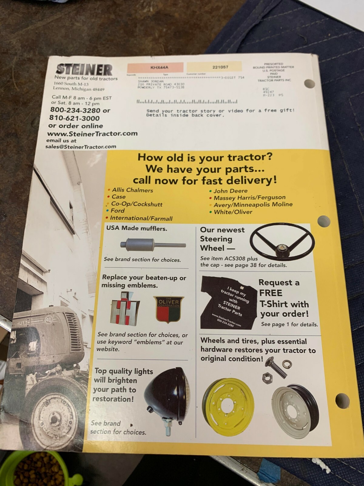 2010 Steiner Tractor Parts catalog eBay