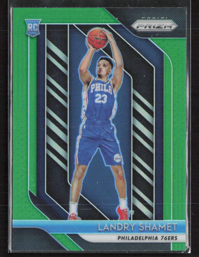 2018-19 Panini Prizm #199 Landry Shamet Green