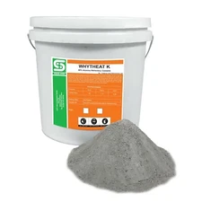 60% Alumina, Dense Castable Refractory Cement, Whytheat K (44 Lbs.)