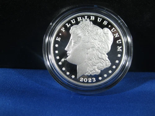 2023 S MORGAN  SILVER DOLLAR PROOF  W BOX AND COA