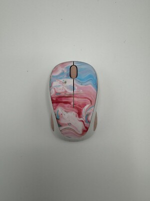 Logitech Design Limited Edition Cotton Candy Wireless Ambidextrous Optical Mouse