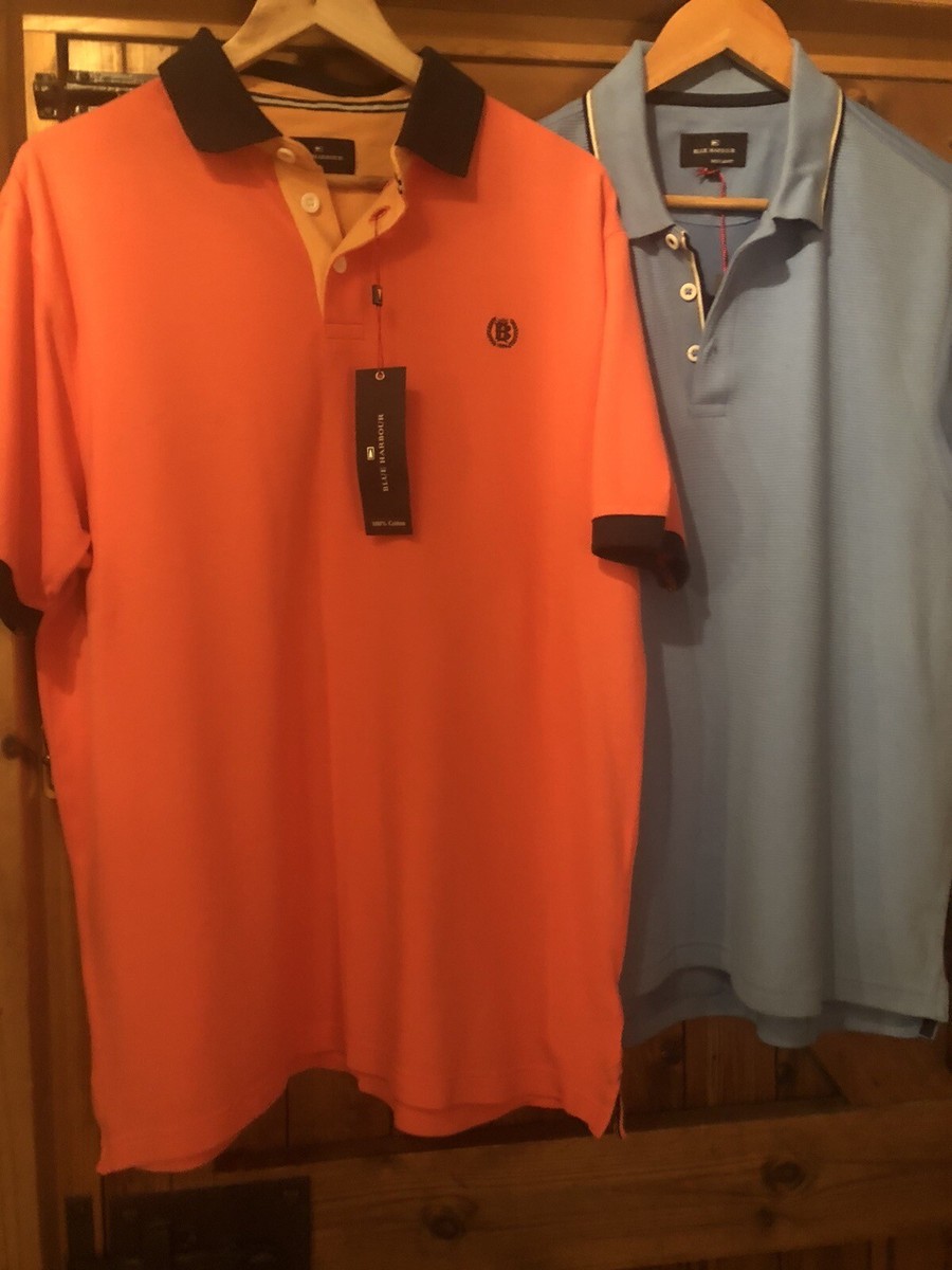 M&s Corporate Marks And Spencer Blue Harbour Polo Shirts X