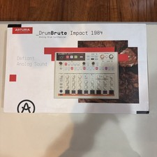 Arturia DrumBrute Impact 1984 open box never used