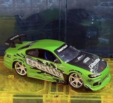 Jada Toys Import Racer Nissan Silvia S15 GREDDY Green JDM 1:64 Diecast