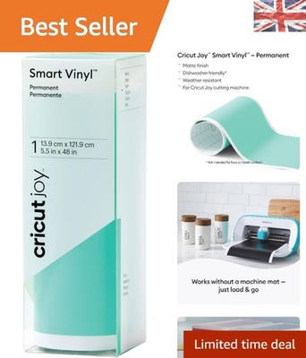 Mint Vinyl mit mattem Finish - dauerhaft, witterungsbeständig, perfekt für DIY-Projekte