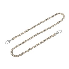 32" Purse Chain Strap with Buckles for Shoulder Gold  Silver 