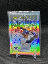 2014 Topps Finest - 1996 Topps Sterling Design Carlos Gonzalez #TS-CG Refractor