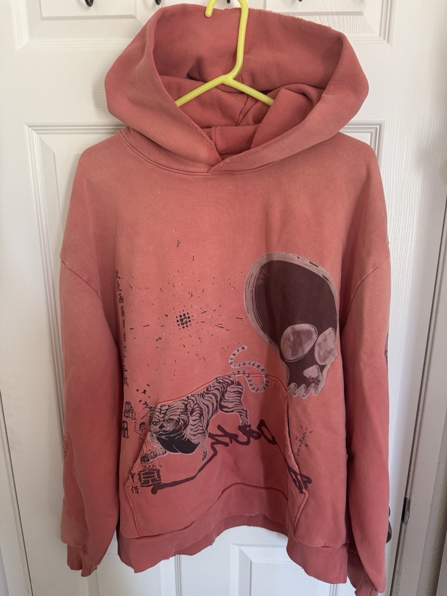 XL Cactus Jack x Murakami Graphic Hoodie Travis Scott | eBay