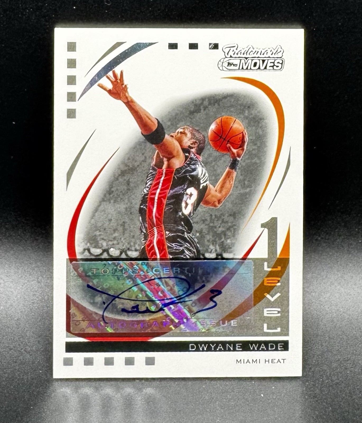 DWYANE WADE 2006-07 Topps Trademark Moves AUTO #60/75 Level 1 TIER 1 STAR DWAYNE
