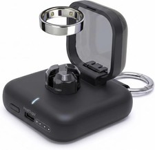 Wireless Charging Case Compatible with Oura Ring Gen 4: 2000Mah Portable Travel