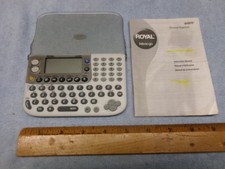  Vintage - ROYAL Personal Organizer Calculator w ORIG MANUAL - DM5020R - READ 