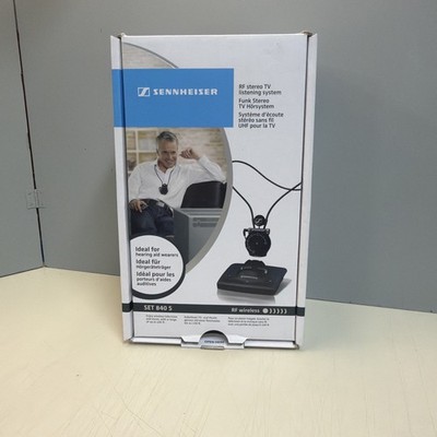 Sennheiser Set 840 S Wireless TV Listening System Open Box Untestedpartsonly