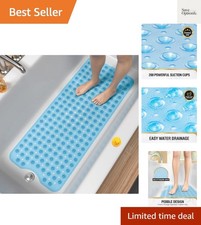 Bath Mat for Tub, Non Slip Bathtub Mat, 40 x 16 Inch Extra Long Bath Tub Mat,...