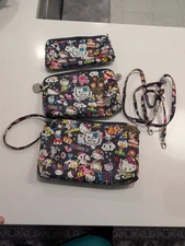 Ju Ju Be Hello Kitty Tokidoki 3 Piece Set Limited