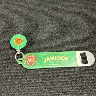 Jameson Irish Whiskey Rare Collectible Bar set Retractable Clip 10  Long