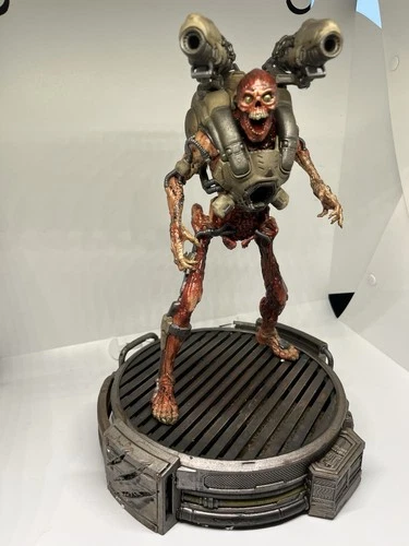 Doom Collectors Edition PS4 Statue and Box With Game