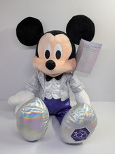Disney Store Mickey Plush The Disney 100 years Platinum Celebration Collection
