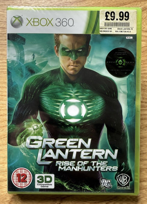 Green Lantern: Rise of the Manhunters XBOX 360 Neu & Sealed PAL UK Version