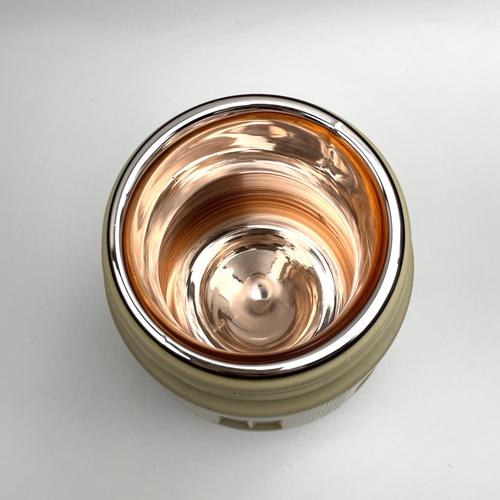 VTG Isolierkanne Thermobehälter Henkelmann | Braun Beige | Retro Thermos DDR - Picture 5 of 8