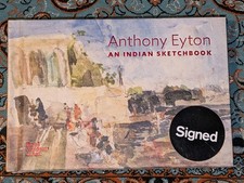 Anthony Eyton OBE RA An Indian Sketchbook Signed Edition Hardback Book Figure