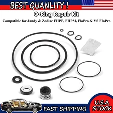 For Jandy Zodiac FHPF FHPM FloPro VS FloPro Pump O-Ring Rebuild Repair Kit