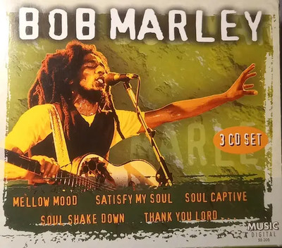 CD SINGLE Bob Marley 3 CD Set CD 2 Music Digital