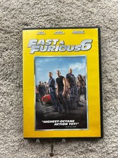 Fast & Furious 6 DVD 2013 Vin Diesel, Paul Walker, Dwayne Johnson Action