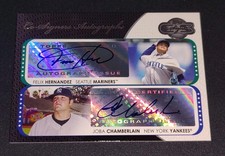 2008 Topps Co-Signers Felix Hernandez & Joba Chamberlain Dual Auto