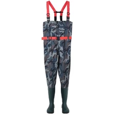 80D Nylon Fishing Chest Waders Breathable Waterproof Stocking Foot River Wader