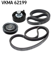 SKF Keilrippenriemensatz für NISSAN Micra III C+c