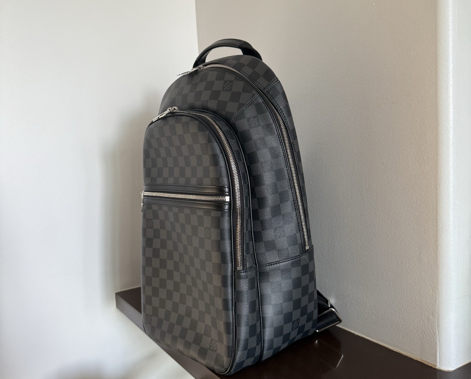 LV Damier Graphite Michael Backpack Excellent Con… - image 2