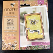 Sweet Honey Bee Stamps and Dies Set from the Honeysuckle Collection