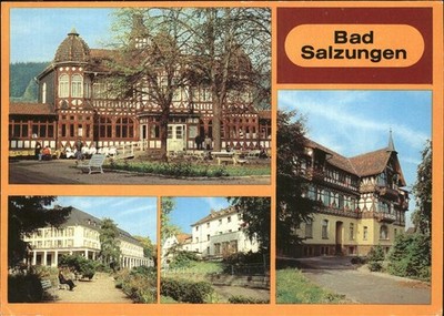 Bad Salzungen inhalatorium Kurhaus sanatorium Christoph Wilhelm Hufeland children