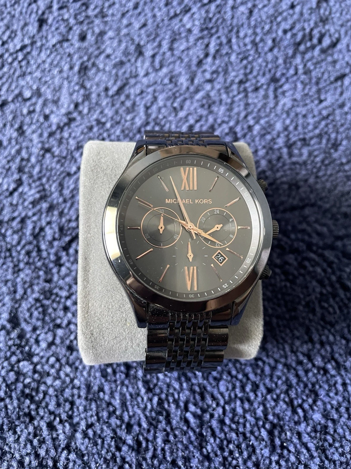 Orologio Michael Kors MK8318 uomo pennant quadrante canna di fucile placcato ioni